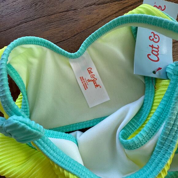 Cat & Jack Toddler Girl Swim Bundle (4) - Size 2T - Picture 3 of 8